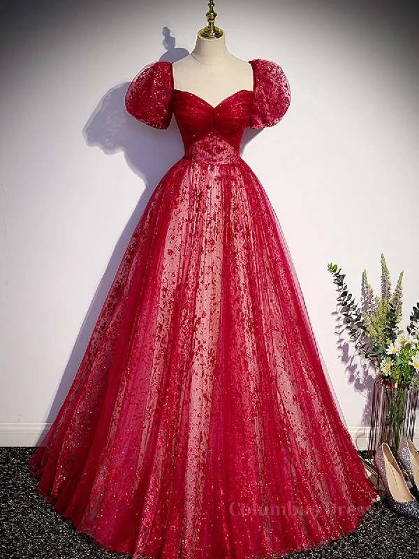 Price Drop Burgundy A line tulle long Corset Prom dress burgundy evening dress outfit Price Drop Burgundy A line tulle long Corset Prom dress burgundy evening dress outfit