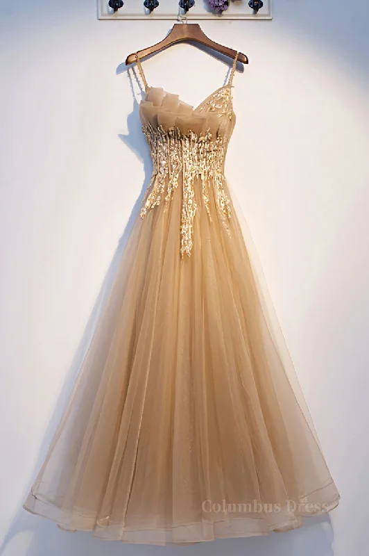 YEAR-End Sale Champagne tulle lace long Corset Prom dress champagne Corset Formal dress outfit YEAR-End Sale Champagne tulle lace long Corset Prom dress champagne Corset Formal dress outfit