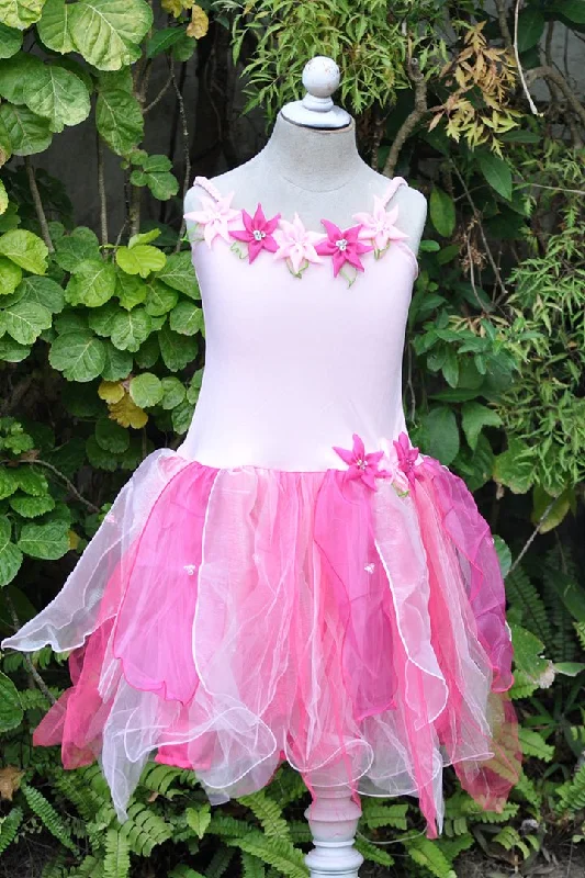 Big Discounts Fairy Flower Tutu Dress with Wings