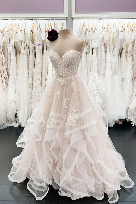 Markdowns Light champagne tulle lace long Corset Prom dress champagne evening dress outfit Markdowns Light champagne tulle lace long Corset Prom dress champagne evening dress outfit