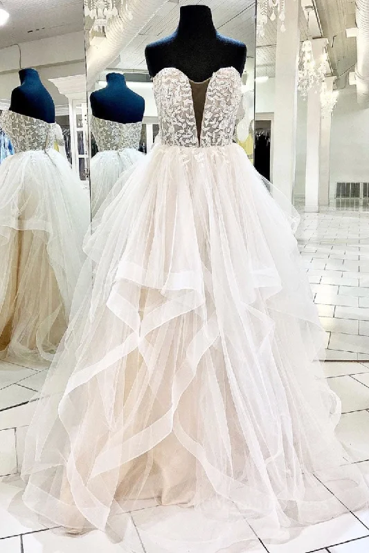 Can't Miss Light champagne tulle lace long Corset Prom dress tulle Corset Formal dress outfit Can't Miss Light champagne tulle lace long Corset Prom dress tulle Corset Formal dress outfit