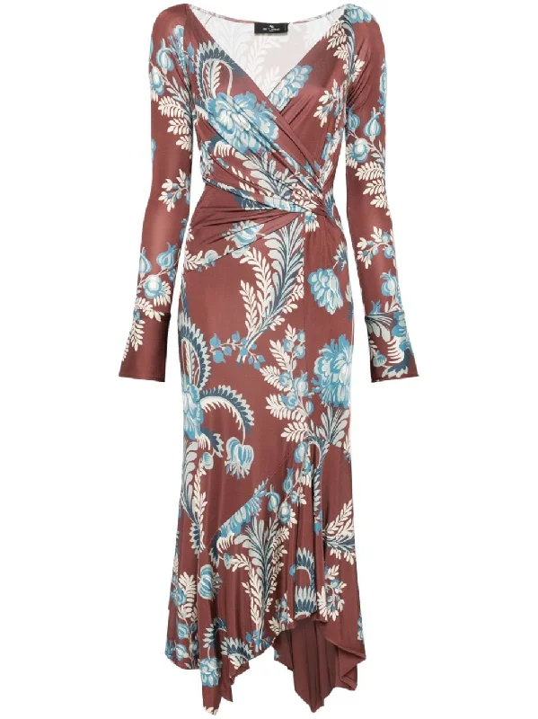 New Arrival Etro Dresses Bordeaux