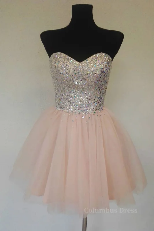 Price Blitz Pink sweetheart tulle short Corset Prom dress, Corset Homecoming dress outfit Price Blitz Pink sweetheart tulle short Corset Prom dress, Corset Homecoming dress outfit