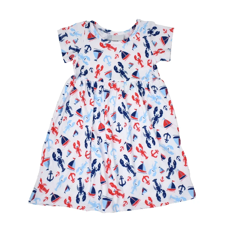 Take Advantage UPF 50+ Laya Short Sleeve Tee Dress - E