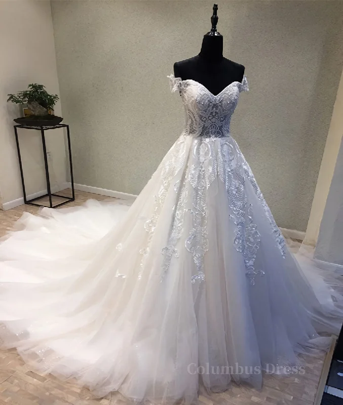 Savings Alert White sweetheart tulle lace applique long Corset Prom dress, Corset Wedding dress outfit Savings Alert White sweetheart tulle lace applique long Corset Prom dress, Corset Wedding dress outfit
