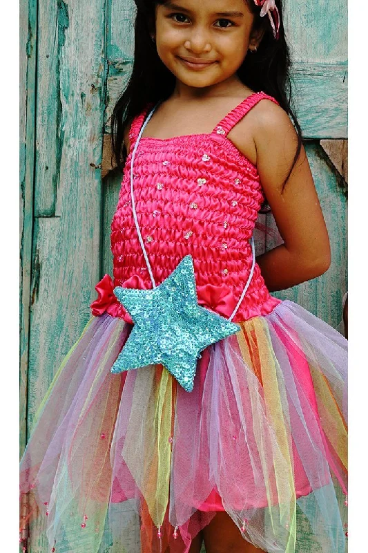 Bargain Prices Sparkly Fairy Costume Princess Dress with Wings