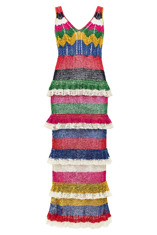 Act Fast Crochet Dress - Final Sale