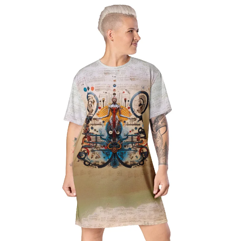 Mega Sale T-Shirt Dress Life´s Orchestra
