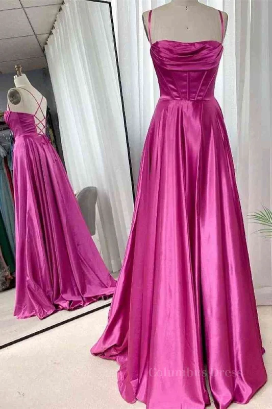 Buy Now Open Back Fuchsia Satin Ruched Long Corset Prom Dress, Long Fuchsia Corset Formal Graduation Evening Dress outfit Buy Now Open Back Fuchsia Satin Ruched Long Corset Prom Dress, Long Fuchsia Corset Formal Graduation Evening Dress outfit
