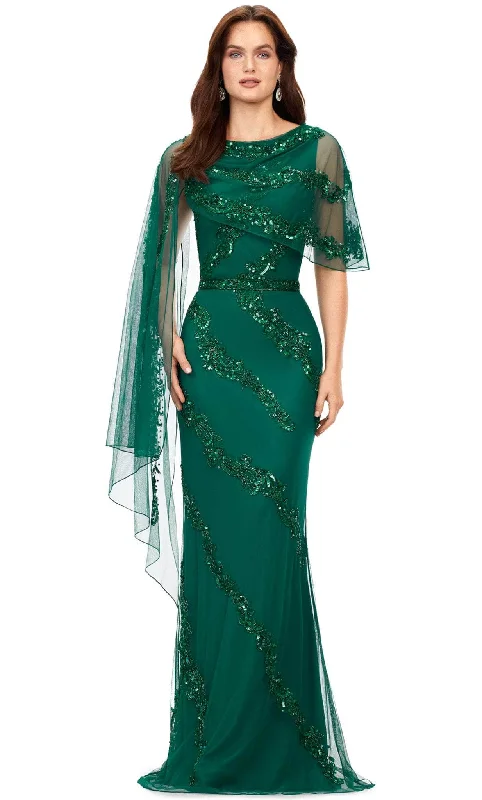 Deal Frenzy Ashley Lauren 11213 - Asymmetrical Overlay Evening Gown