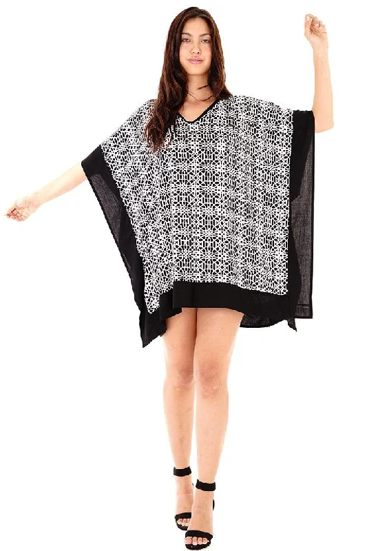 Fantastic Offers Kelsey Boho Chic Summer Geometric Print Tunic Dress
