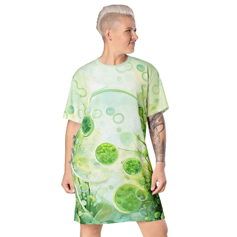 One-DAY Sale T-Shirt Dress Fresh Breathe