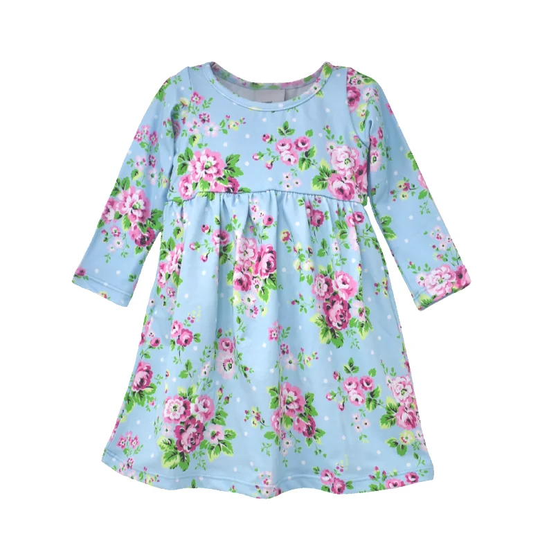 Blue Country Floral