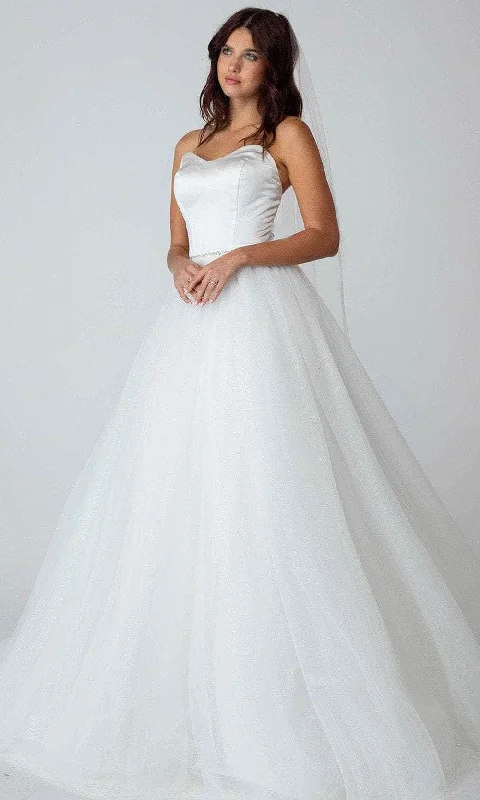 Price Blitz Eureka Fashion 9515 - Strapless Sweetheart Wedding Gown