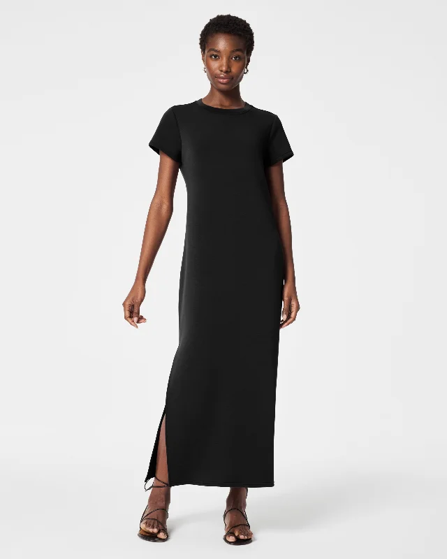 Crazy Deals Air Essentials Maxi T-shirt Dress, Very Black
