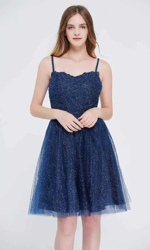 Online Specials J'Adore Dresses - J20072 Sleeveless Sparkle Tulle Dress
