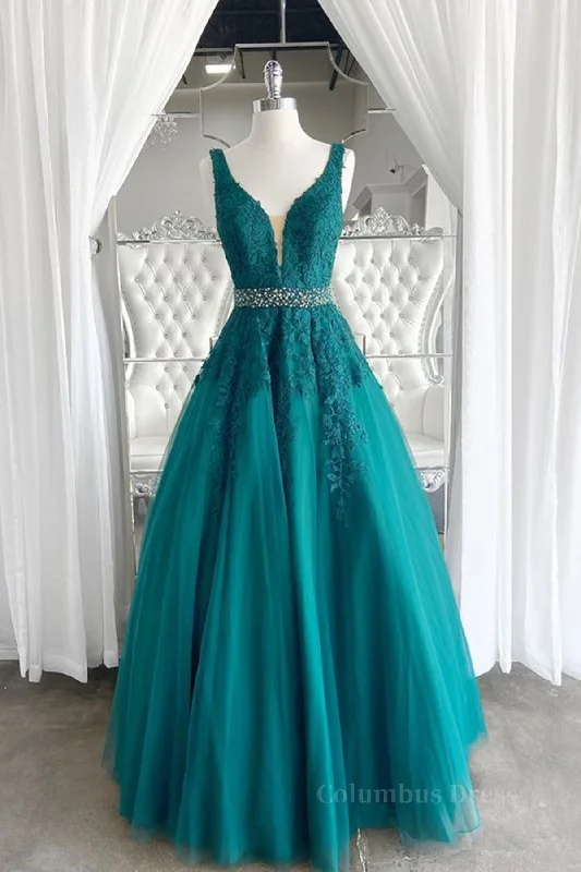 Price Blitz V Neck Dark Green Lace Corset Prom Dresses, Dark Green Lace Corset Formal Evening Dresses outfit Price Blitz V Neck Dark Green Lace Corset Prom Dresses, Dark Green Lace Corset Formal Evening Dresses outfit