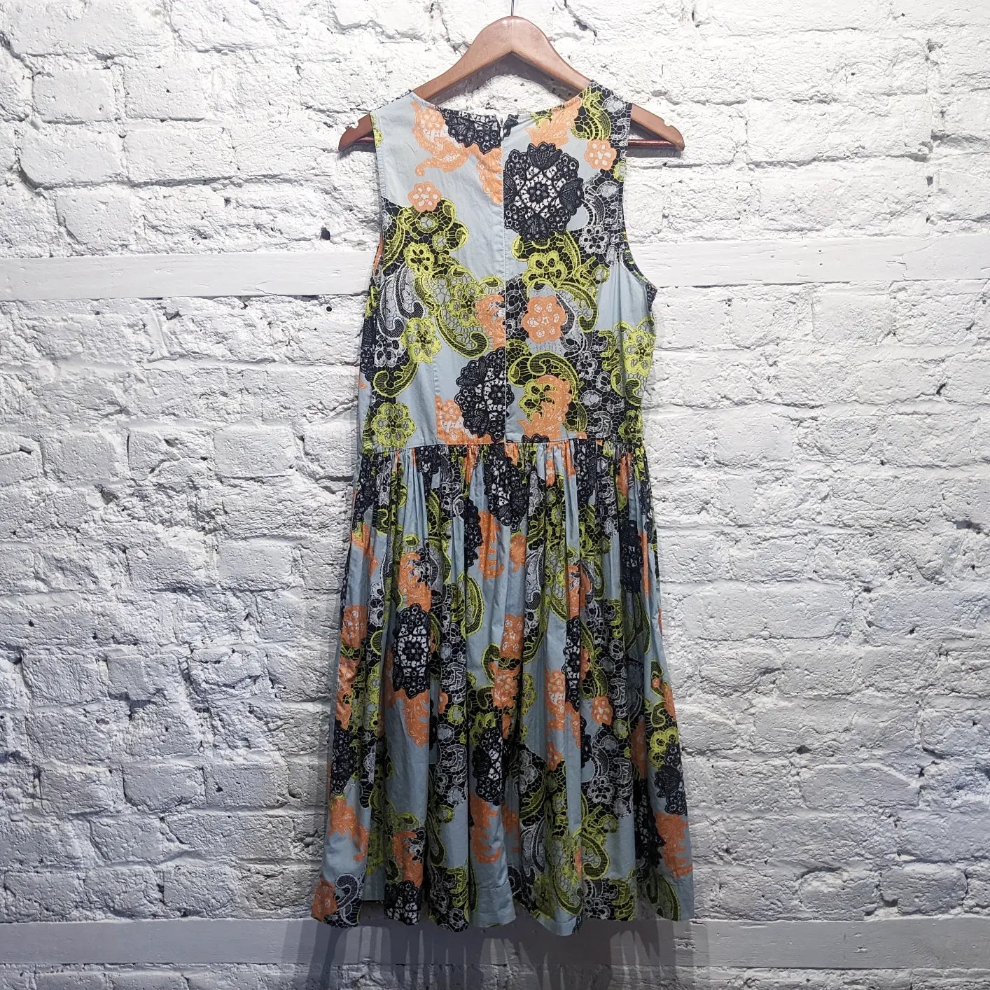 Price Smash MSGM 
LACE PRINT DRESS