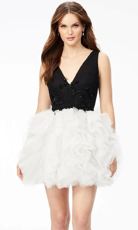 Sale Event Ashley Lauren 4546 - Ruffled Skirt Cocktail Dress