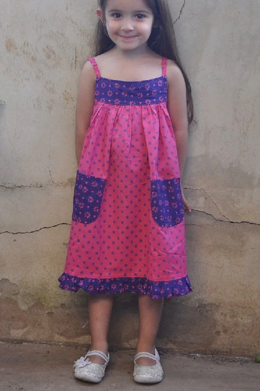 Deep Discounts Mutiara Girls Handmade Cotton Dress