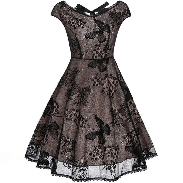 Blowout Deals Gothic Dress Vintage Lace