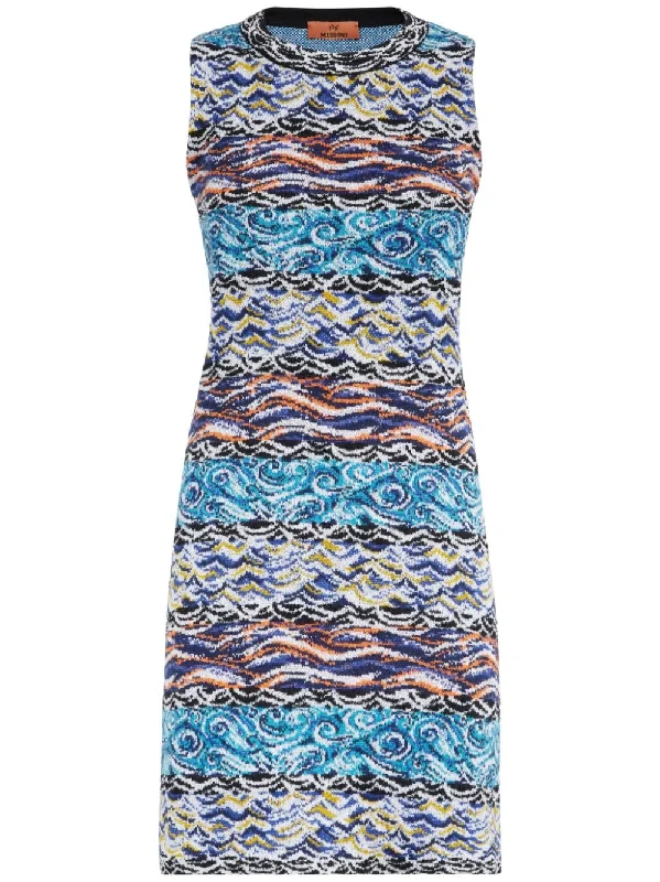 The Best Prices Missoni Dresses Clear Blue