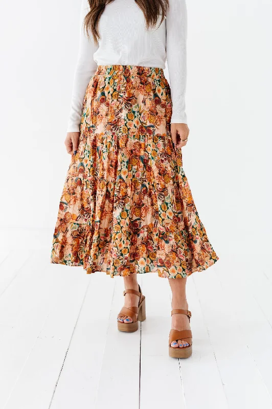 YEAR-End Sale Antonia Floral Skirt - Size Small Left