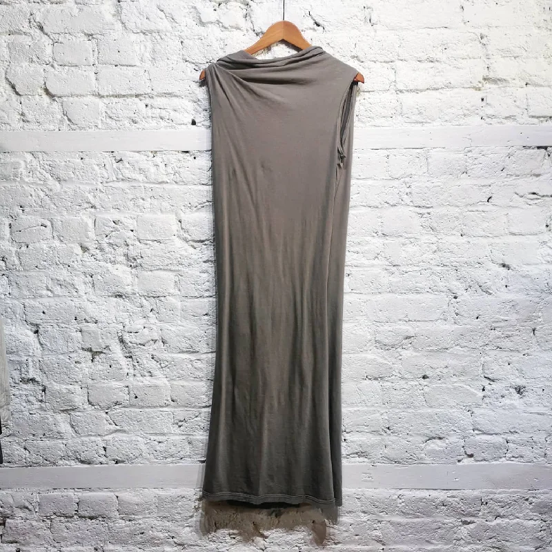 Special Buy RICK OWENS
DRKSHADOW OPEN BACK KHAKI DRESS
SIZE S