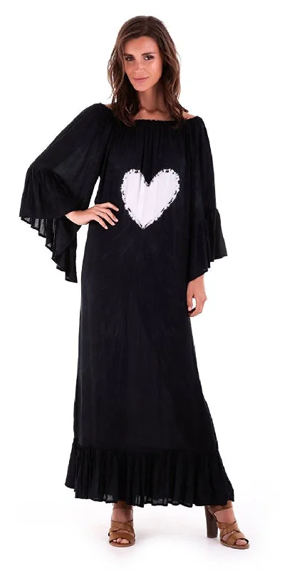 Limited Stock Sophia Embellished Long Heart Kaftan