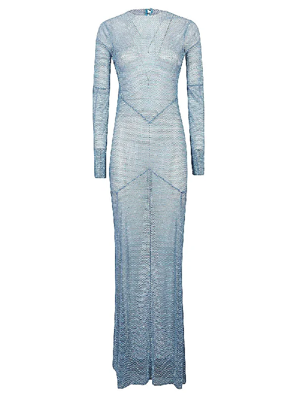 Act Fast SANTA BRAND Dresses Clear Blue