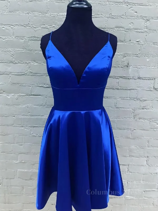 Amazing Deals V Neck Short Royal Blue Corset Prom Dresses, Short Royal Blue Corset Formal Corset Homecoming Dresses outfit Amazing Deals V Neck Short Royal Blue Corset Prom Dresses, Short Royal Blue Corset Formal Corset Homecoming Dresses outfit