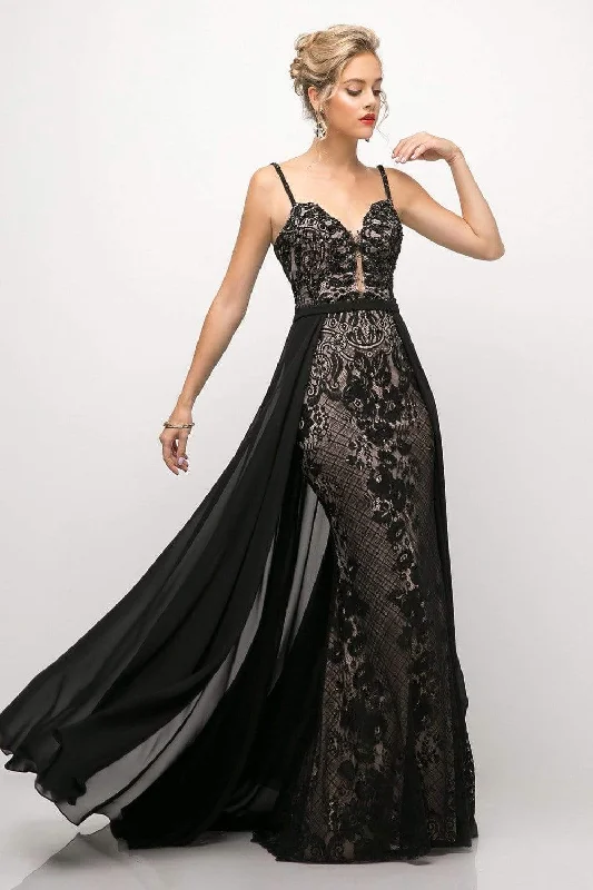 Crazy Deals Cinderella Divine - UT254 Lace Deep Sweetheart Dress With Overskirt