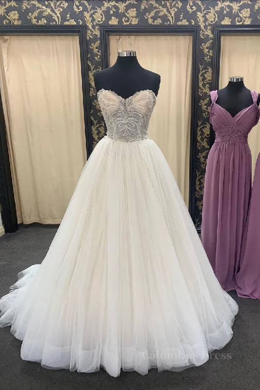 Stock Clearance Light champagne tulle long Corset Prom dress, tulle evening dress outfit Stock Clearance Light champagne tulle long Corset Prom dress, tulle evening dress outfit