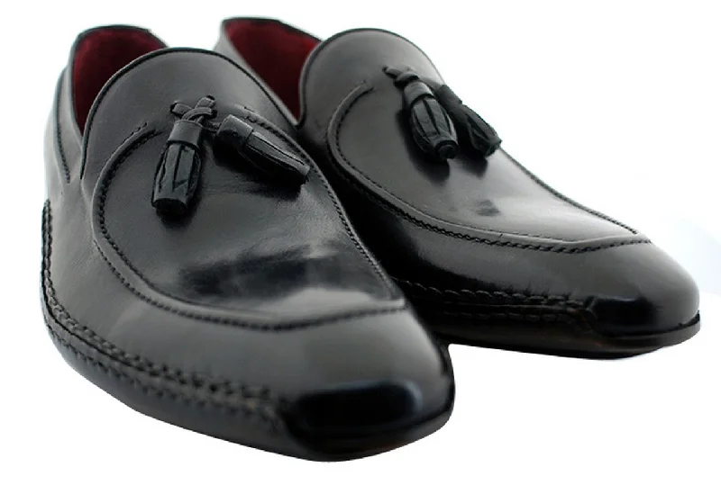 TIME-Limited Offer Oscar William Black Montmartre Men's Luxury Classic Handmade Leather Shoes TIME-Limited Offer Oscar William Black Montmartre Men's Luxury Classic Handmade Leather Shoes
