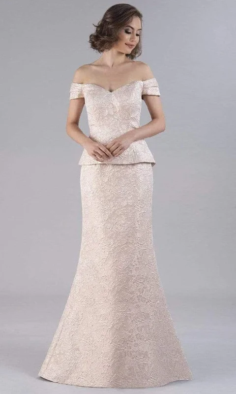 Price Reduction Feriani Couture - 20509 Off Shoulder Lace Mermaid Gown
