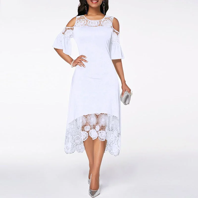 white dress