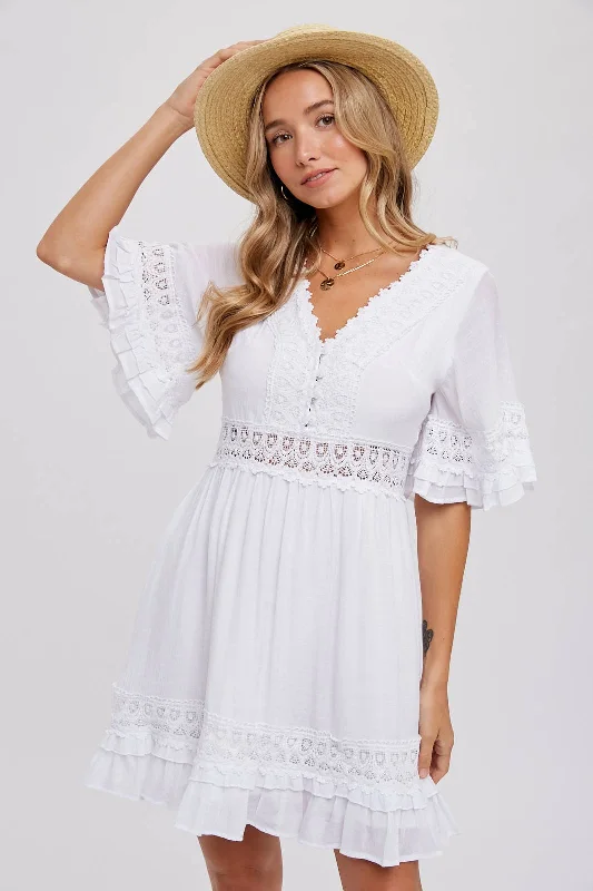 Low Prices Ivory Mini Lace Trim