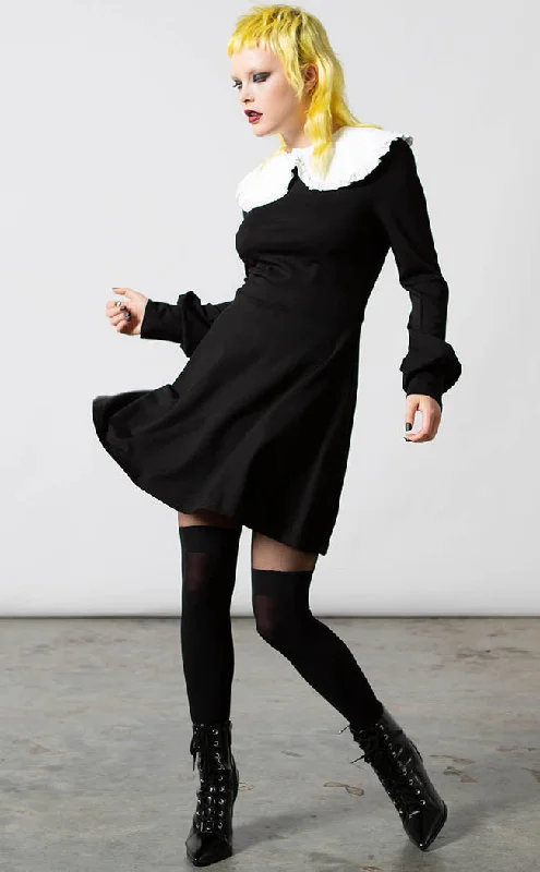 Savings Galore Mystra Collar Dress