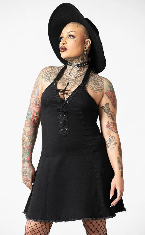 Discount Deals Subzero Halter Dress