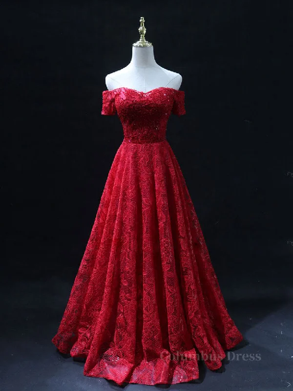 Crazy Deals Burgundy A line lace tulle beads long Corset Prom dress, burgundy Corset Bridesmaid dress outfit Crazy Deals Burgundy A line lace tulle beads long Corset Prom dress, burgundy Corset Bridesmaid dress outfit