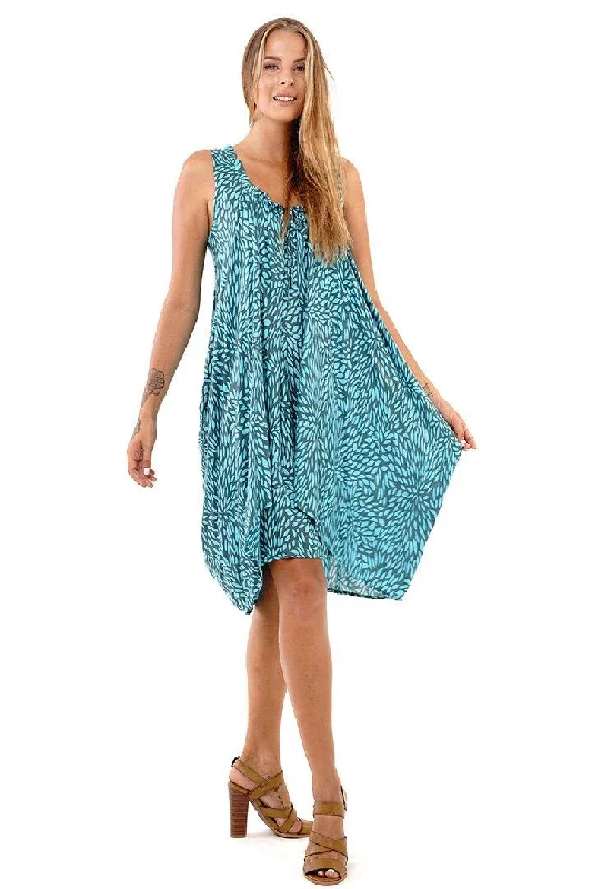 Steals and Deals Amanda Summer Knee Length Dress Wide
