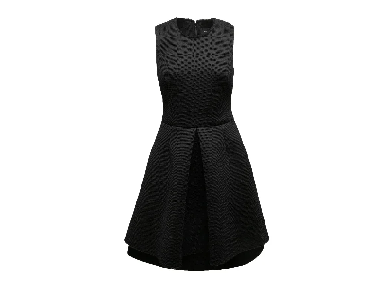 Online Only Black Simone Rocha A-Line Sleeveless Dress Size UK 10
