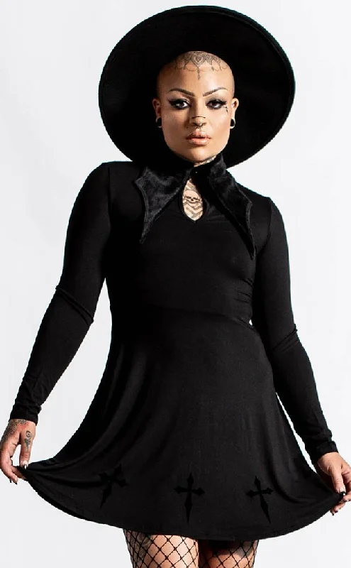 Steals and Deals Elissabat Collar Dress