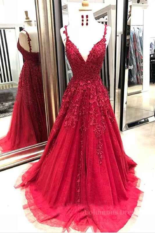 Weekend Special V Neck Backless Burgundy Lace Long Corset Prom Dresses, Burgundy Lace Corset Formal Graduation Evening Dresses outfit Weekend Special V Neck Backless Burgundy Lace Long Corset Prom Dresses, Burgundy Lace Corset Formal Graduation Evening Dresses outfit