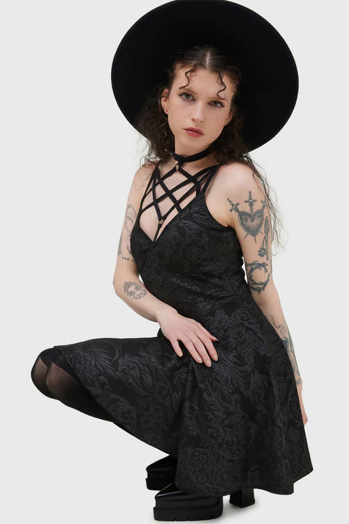 Huge Discounts Magica Dress Black Lily
