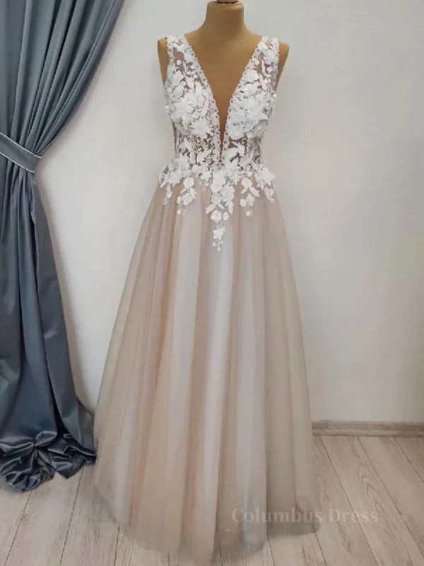 Price Buster A Line V Neck Long Champagne Lace Corset Wedding Dresses, Champagne Lace Long Corset Formal Corset Prom Dresses outfit Price Buster A Line V Neck Long Champagne Lace Corset Wedding Dresses, Champagne Lace Long Corset Formal Corset Prom Dresses outfit