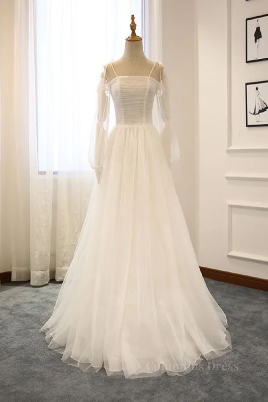 Get It Before It’s Gone Long Sleeves White Tulle Corset Prom Corset Wedding Dresses, Long Sleeves White Tulle Corset Formal Evening Dresses outfit Get It Before It’s Gone Long Sleeves White Tulle Corset Prom Corset Wedding Dresses, Long Sleeves White Tulle Corset Formal Evening Dresses outfit