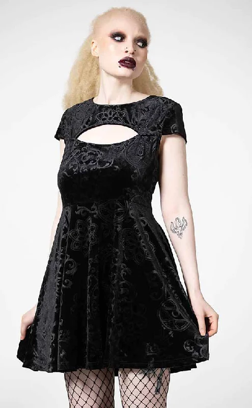 Today's Special Blasphemia Keyhole Skater Dress