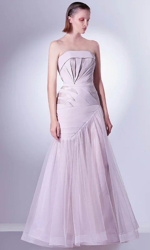 Buy Now MNM Couture G1343 - Strapless Evening Gown