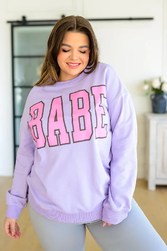 One-DAY Sale She's a Babe Sweater